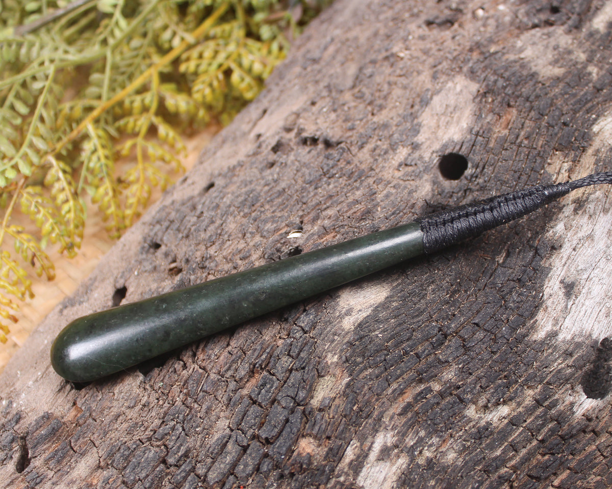 Rimu Pounamu Roimata Pendant - NZ Greenstone
