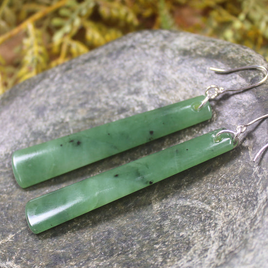 Hapopo Pounamu Earrings