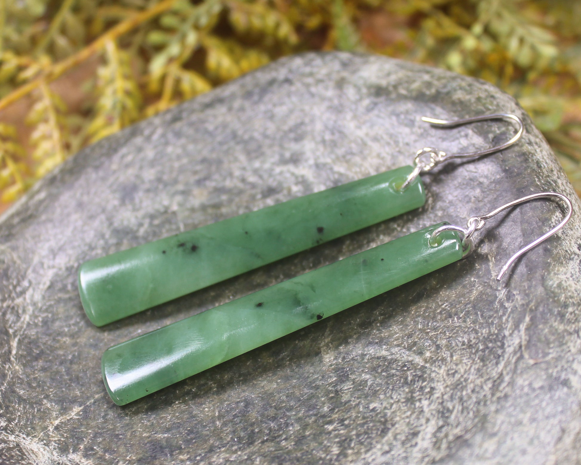 Hapopo Pounamu Earrings