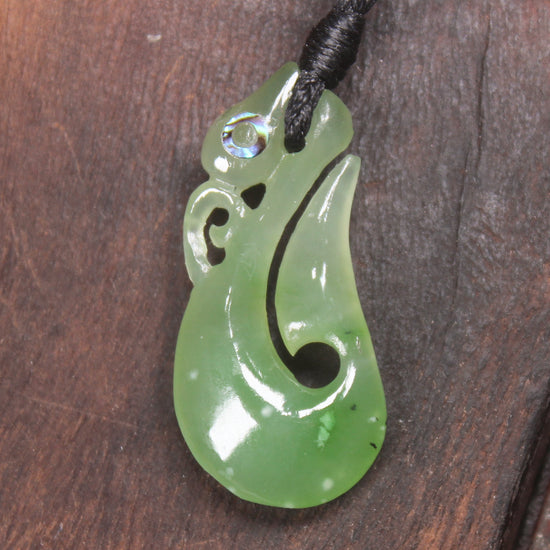 Manaia carved from Hapopo Pounamu - NZ Greenstone