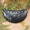 Rimu Pounamu Breastplate with the Matariki star cluster - NZ Greenstone