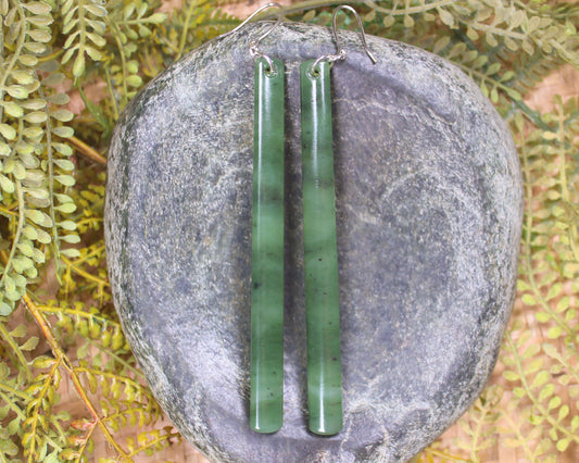 Hapopo Pounamu Earrings