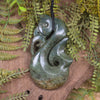 Manaia pendant carved from Rimu Pounamu - NZ Greenstone