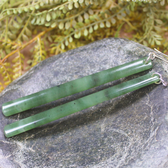 Hapopo Pounamu Earrings
