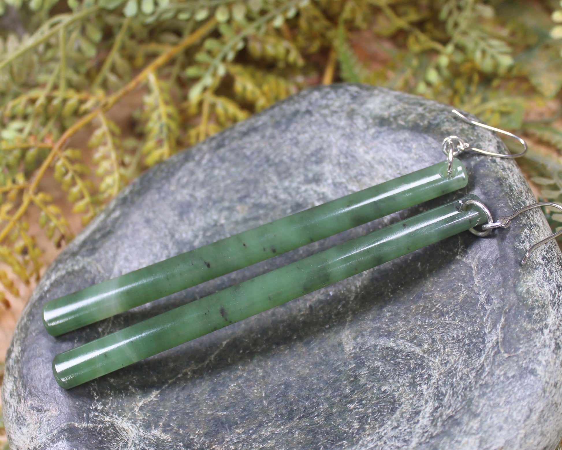 Hapopo Pounamu Earrings