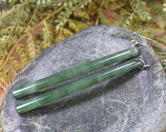 Hapopo Pounamu Earrings