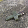 Rimu Pounamu pendant set in Sterling Silver - NZ Greenstone
