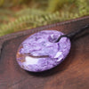 Porowhita carved from Russian Charoite