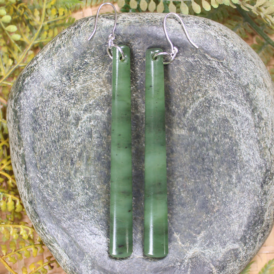 Hapopo Pounamu Earrings