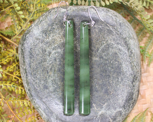 Hapopo Pounamu Earrings