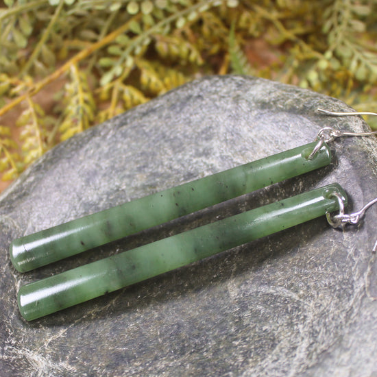 Hapopo Pounamu Earrings