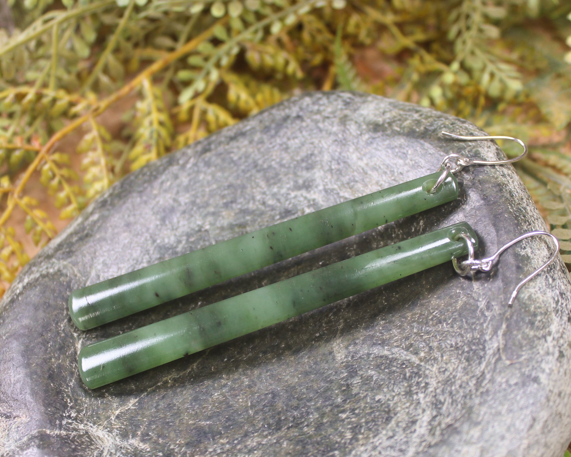 Hapopo Pounamu Earrings