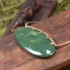 Breastplate or Shield carved from Hapopo Pounamu - NZ Greenstone