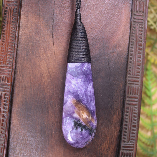 Charoite Roimata Pendant 