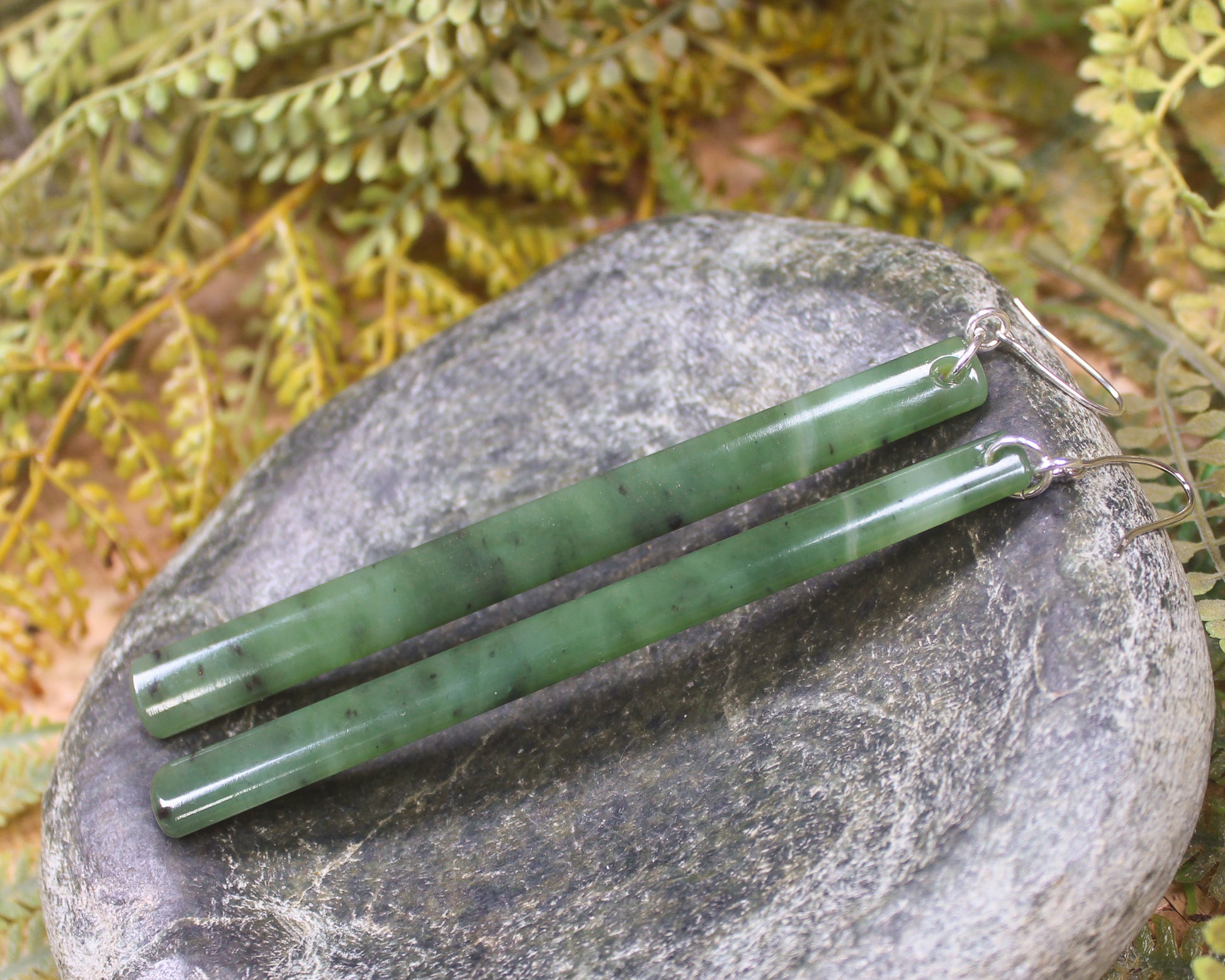 Hapopo Pounamu Earrings