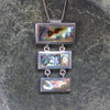 Sterling Silver Medium Pāua Shell Pendant