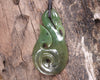 Manaia carved from Hapopo Pounamu - NZ Greenstone