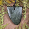 Tooth pendant carved from Kawakawa Pounamu - NZ Greenstone