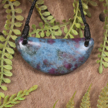 Ruby and Kyanite breastplate