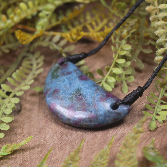 Ruby and Kyanite breastplate