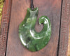 Hei Matau carved from Hapopo Pounamu - NZ Greenstone