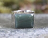 Sterling Silver Inanga Pounamu Ring - NZ Greenstone