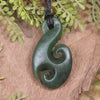 Hapopo Pounamu Koru - NZ Greenstone