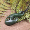 Hapopo Pounamu Koru - NZ Greenstone