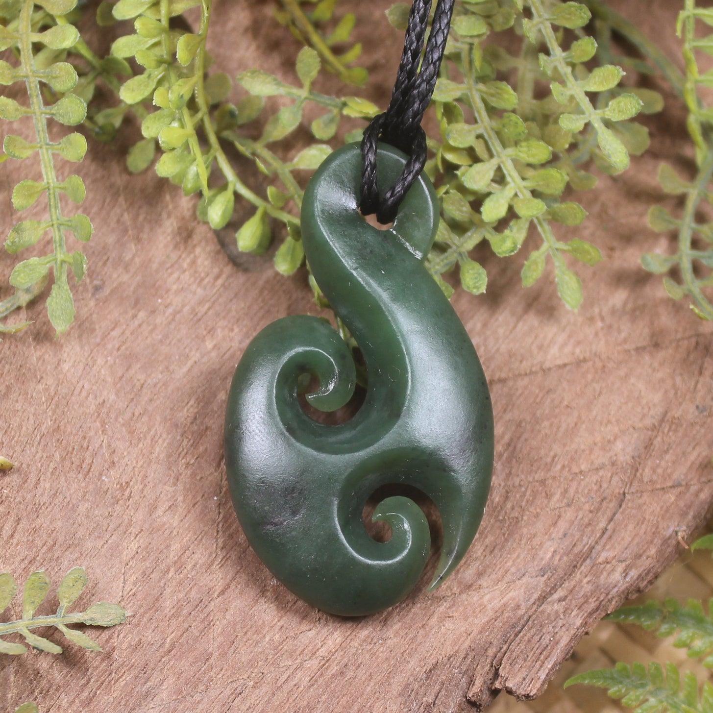 Hapopo Pounamu Koru - NZ Greenstone