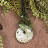 Twist or Pikorua carved from Hapopo Pounamu - NZ Greenstone
