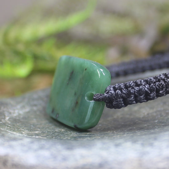 Adjustable Hapopo Pounamu Bracelet - New Zealand Greenstone