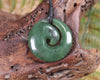 Koru carved from Hapopo Pounamu - NZ Greenstone