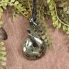 Twist or Pikorua carved from Totoweka Pounamu - NZ Greenstone