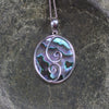 Sterling Silver Pāua Shell Pendant