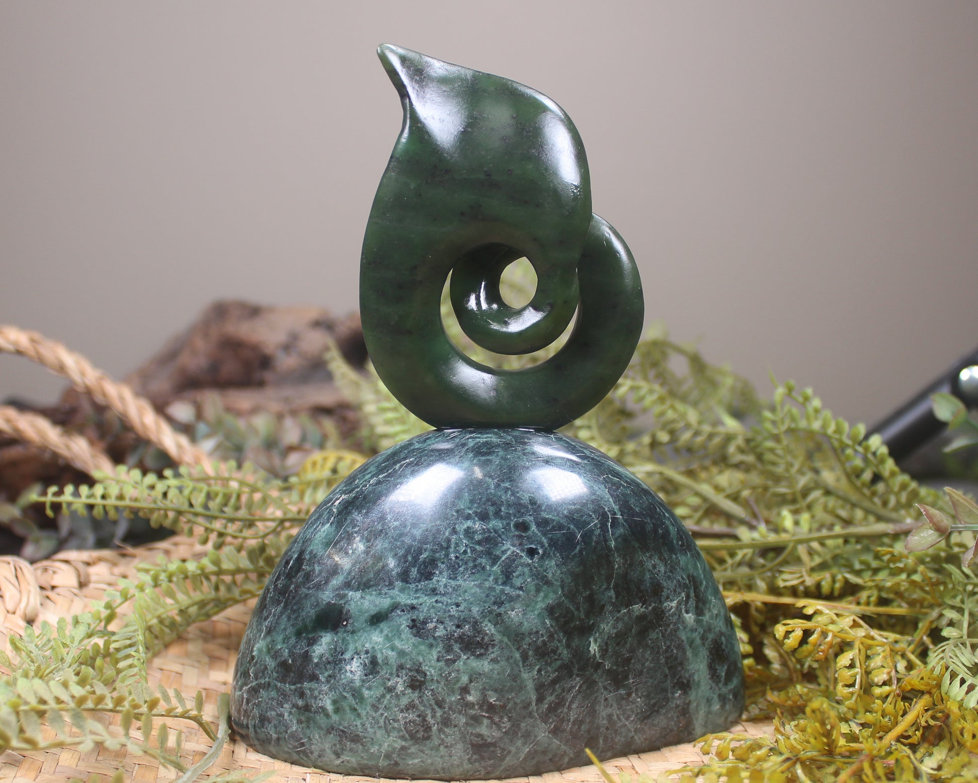 Freeform Pounamu Scultpure