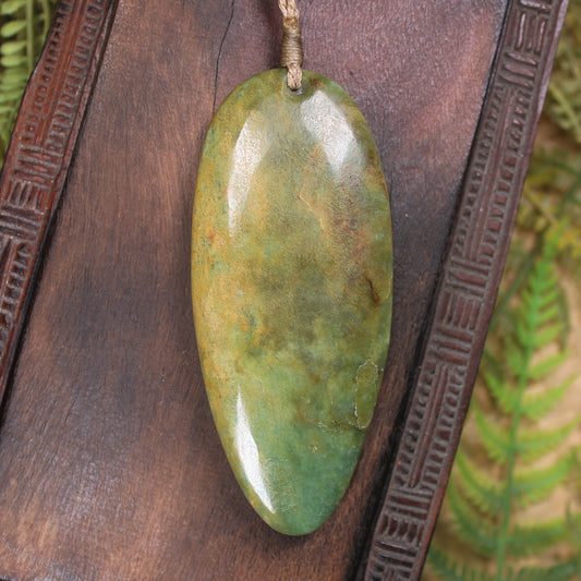 Owl pounamu pendant