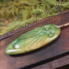 Owl pounamu pendant