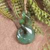 Twist or Pikorua carved from Raukaraka Pounamu - NZ Greenstone