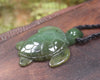 Turtle carved from Hapopo Pounamu - NZ Greenstone