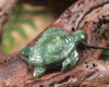 Turtle carved from Hapopo Pounamu - NZ Greenstone