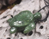 Turtle carved from Hapopo Pounamu - NZ Greenstone