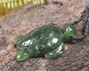 Turtle carved from Hapopo Pounamu - NZ Greenstone