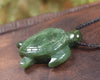 Turtle carved from Hapopo Pounamu - NZ Greenstone