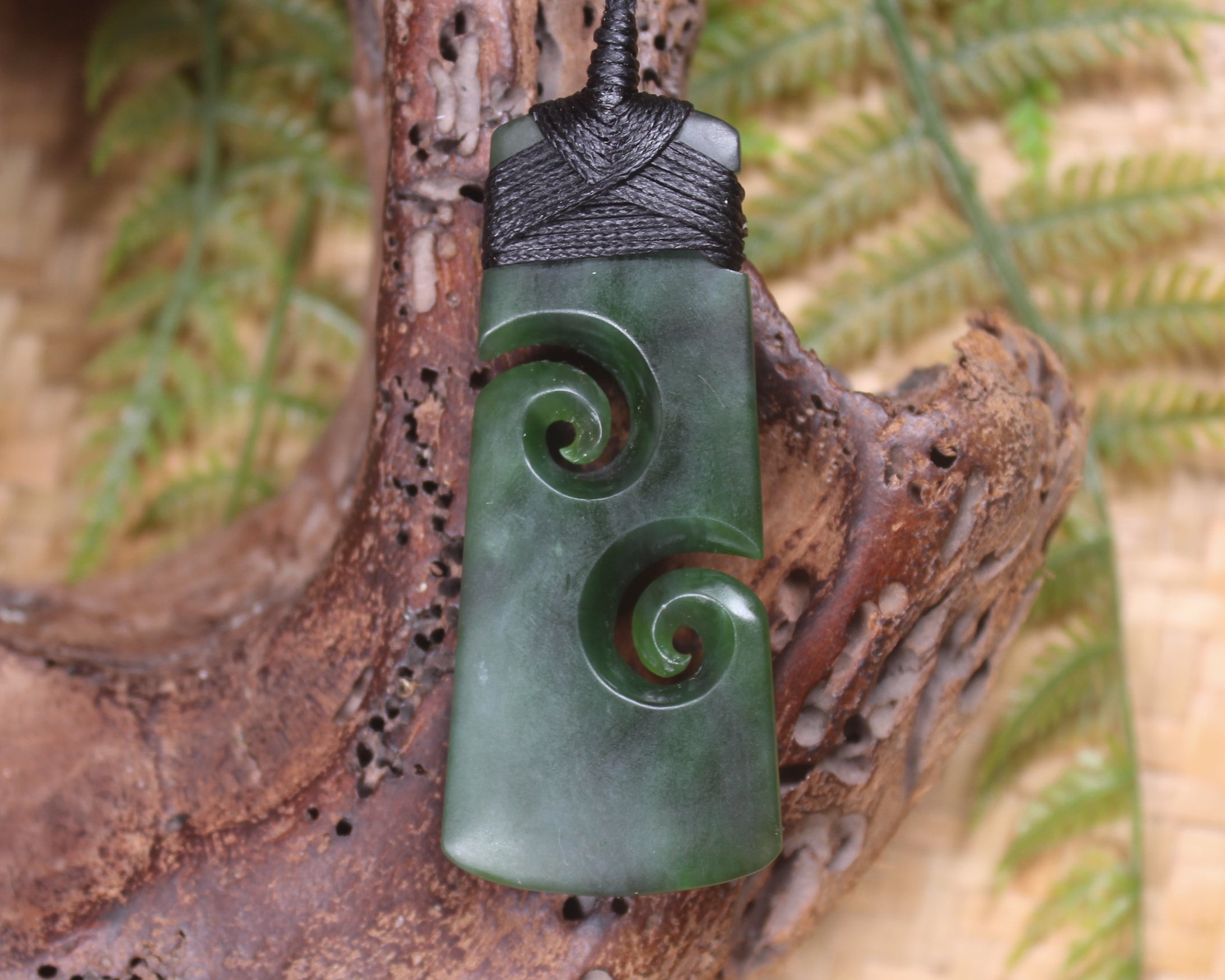 Toki with Koru pendant