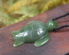 Turtle carved from Hapopo Pounamu - NZ Greenstone