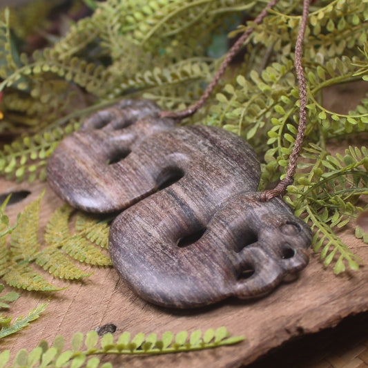 Aroha Stone Pekapeka Pendant