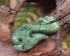 Manaia carved from Hapopo Pounamu - NZ Greenstone