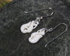 beef bone manaia earrings