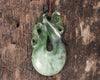 Manaia carved from Rimu Pounamu - NZ Greenstone