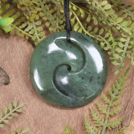 Hapopo Pounamu Koru - NZ Greenstone